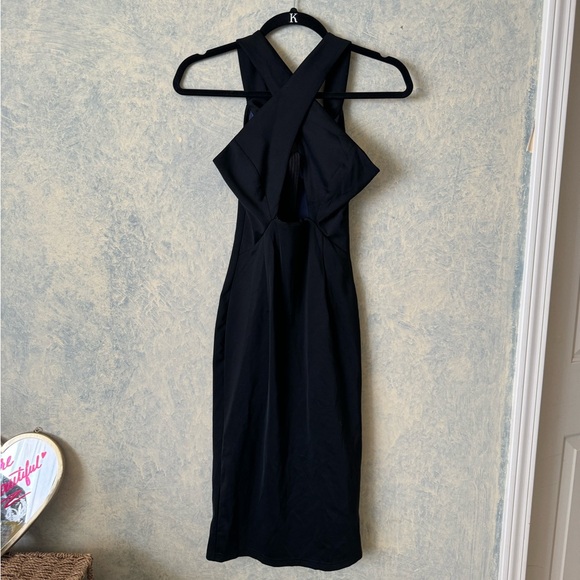 Maurie&Eve black bodycon cut-out dress - Picture 5 of 11